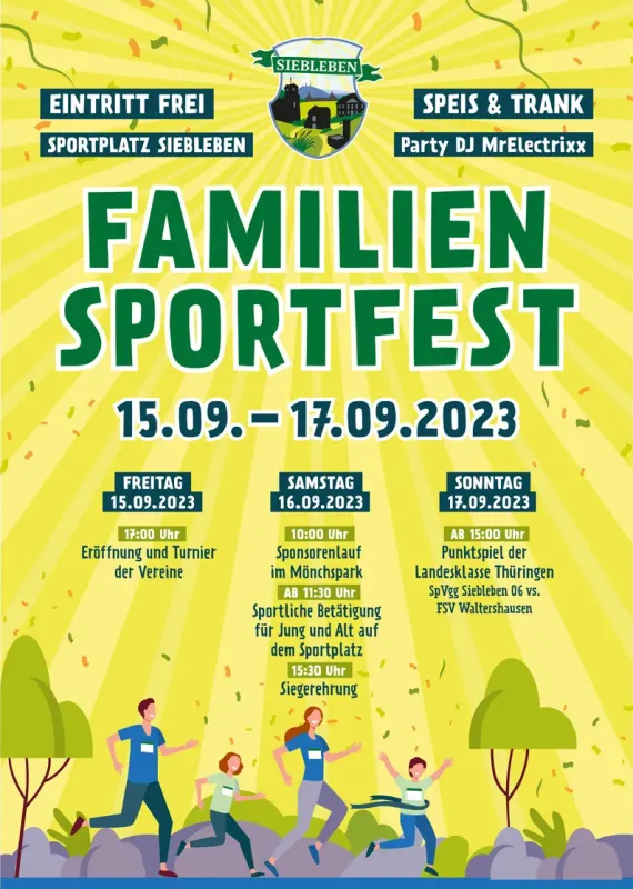 Großer Familiensporttag